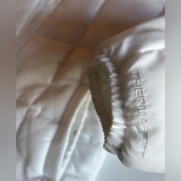 Nike Sportswear 💅 Therma-Fit White Puffer Loose Fit Jacket Coat Size M Medium - Picture 5 of 15